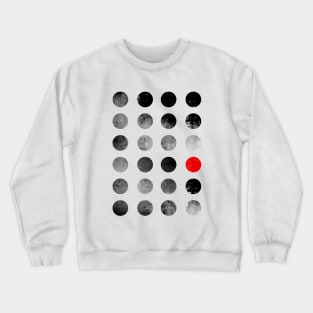 Grunge Dots Crewneck Sweatshirt